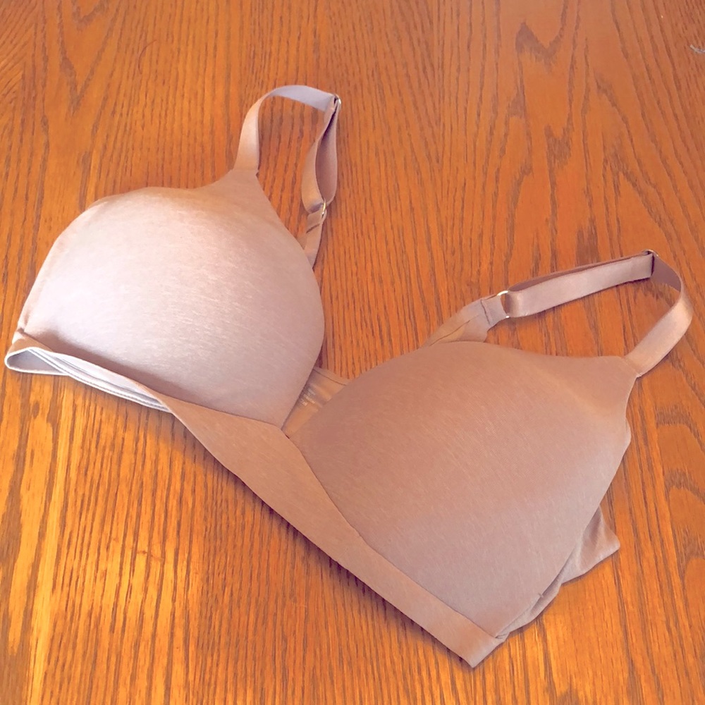 Aerie Nude Wireless Bra Size 34DDD